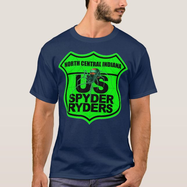 North Central Indiana Chapter - Logo Safety Green T-Shirt (Front)