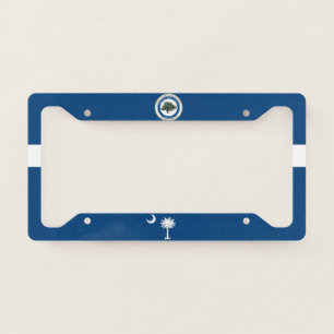 North Charleston (South Carolina) city flag License Plate Frame