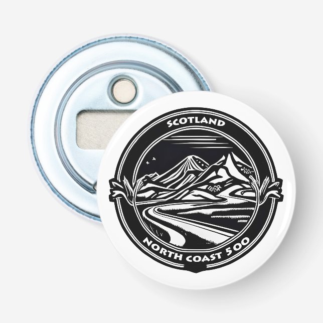 north coast 500 scotland bottle opener (Front)