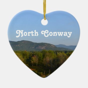 North Conway Ceramic Ornament by GoingPlaces at Zazzle
