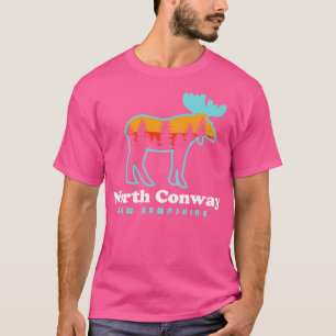 North Conway New Hampshire Moose Mountains T-Shirt