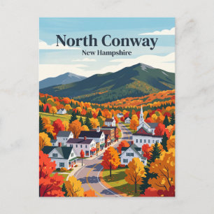 North Conway, New Hampshire, USA Postcard