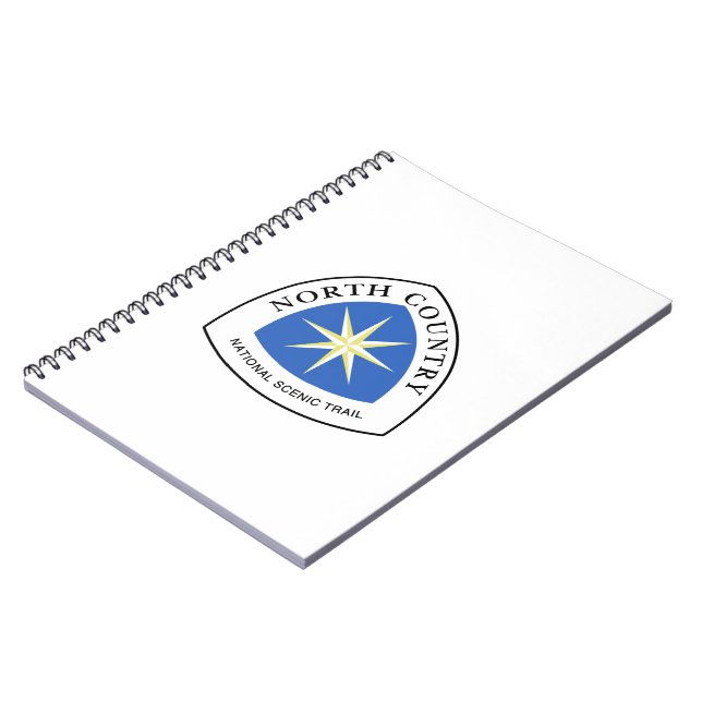 North Country Trail Sign, USA Notebook (Left Side)