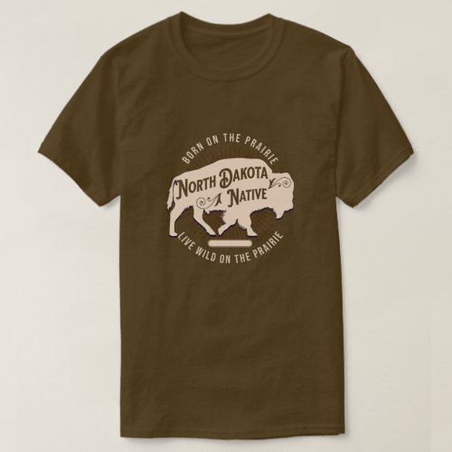 North Dakato Native T_Shirt