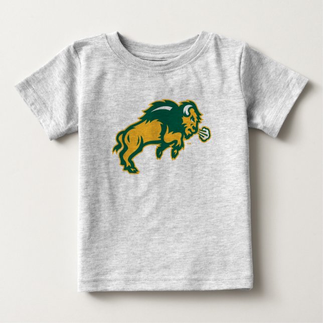 North Dakota Bison Baby T-Shirt (Front)