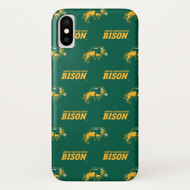 North Dakota Bison Case-Mate iPhone Case (Back)