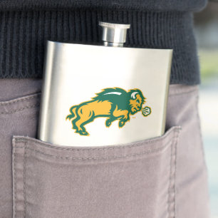 North Dakota Bison Flask