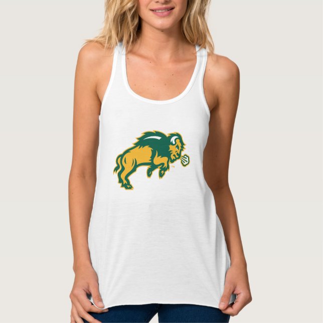 North Dakota Bison Tank Top (Front)