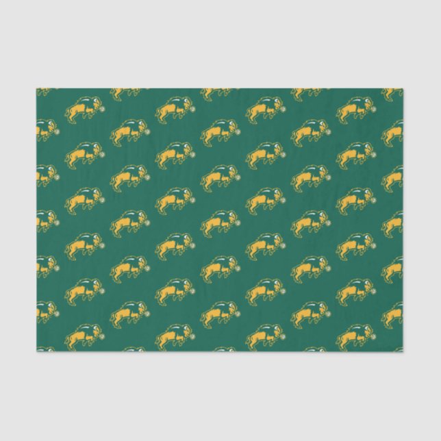 North Dakota Bison Tissue Paper (Front)