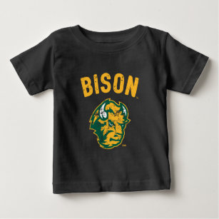 North Dakota Bison Vintage Baby T-Shirt
