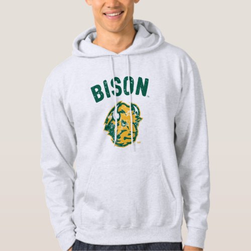 North Dakota Bison Vintage Hoodie