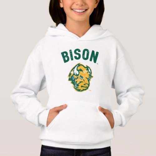 North Dakota Bison Vintage Hoodie