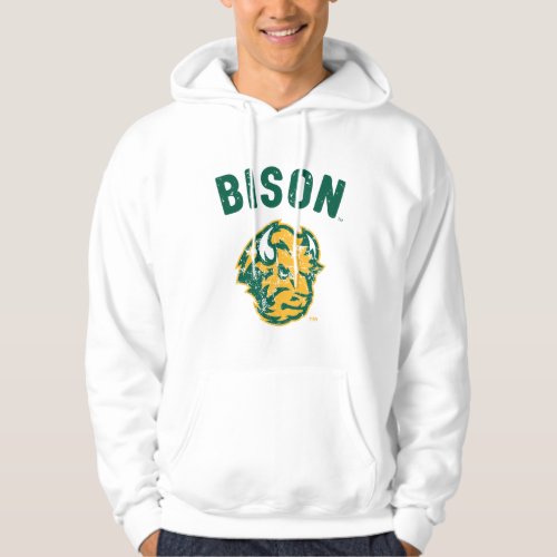 North Dakota Bison Vintage Hoodie