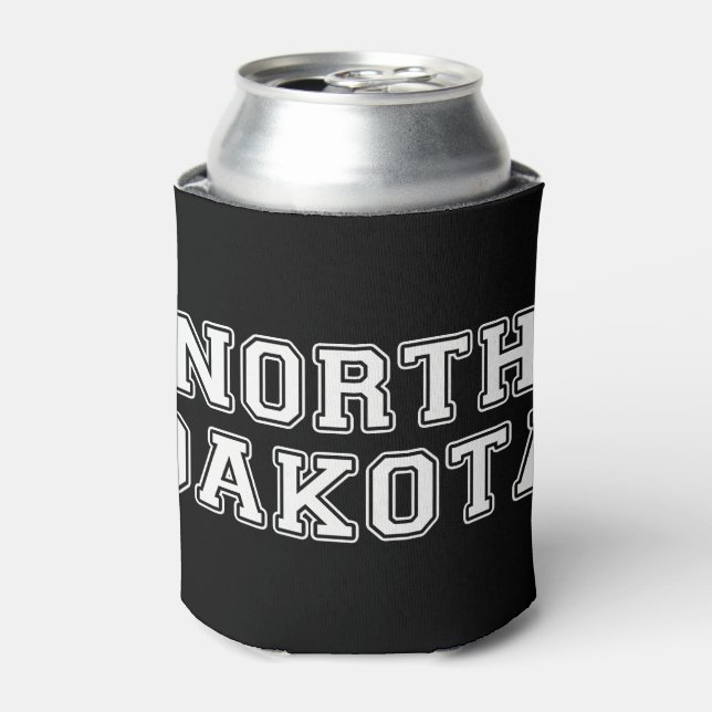 North Dakota Can Cooler (Can Front)