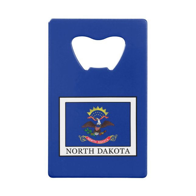 North Dakota Credit Card Bottle Opener (Front)