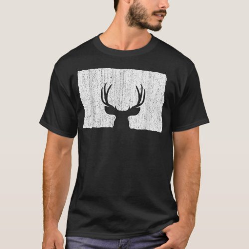 North Dakota Deer Hunter Deer Hunting Season  T_Shirt