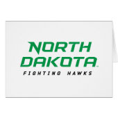 North Dakota Fighting Hawks (Front Horizontal)