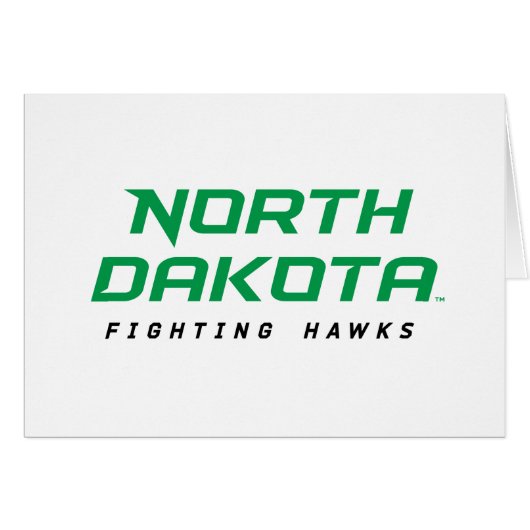 North Dakota Fighting Hawks (Front Horizontal)