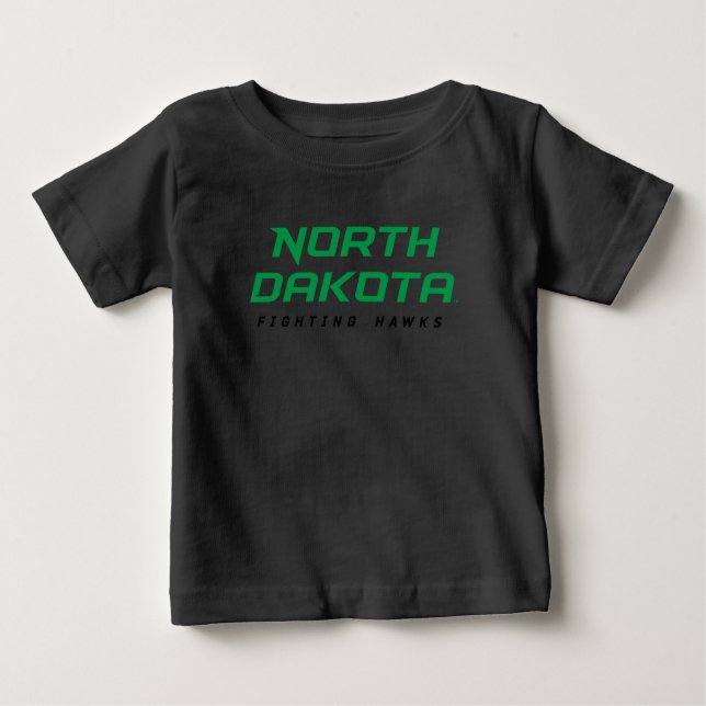 North Dakota Fighting Hawks Baby T-Shirt (Front)