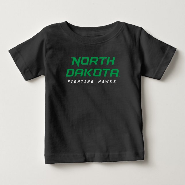North Dakota Fighting Hawks Baby T-Shirt (Front)