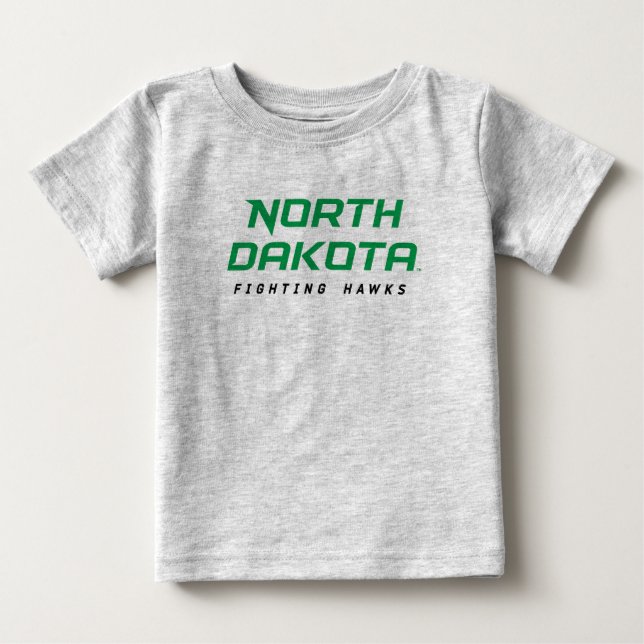 North Dakota Fighting Hawks Baby T-Shirt (Front)