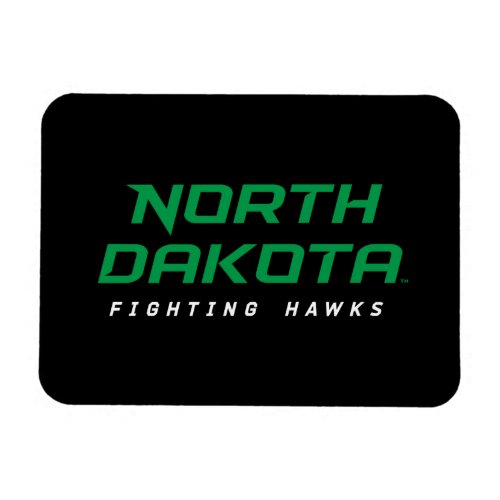 North Dakota Fighting Hawks Magnet