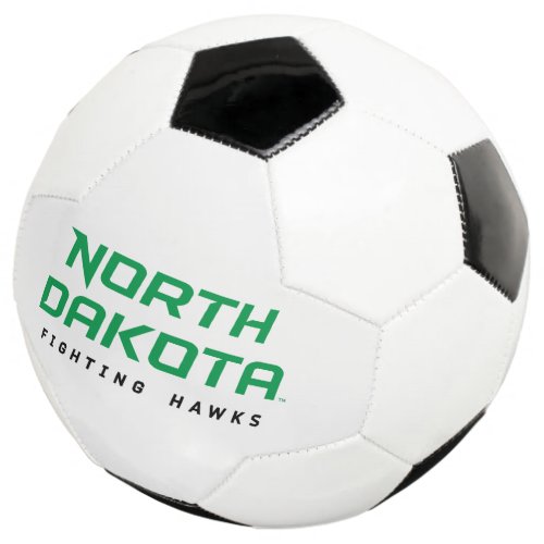 North Dakota Fighting Hawks Soccer Ball