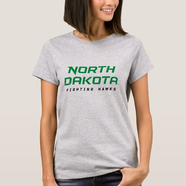 North Dakota Fighting Hawks T-Shirt (Front)