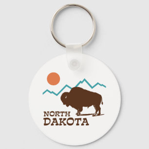 North Dakota Keychain