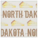 North Dakota Kuchen Custard Cake Slice ND Dessert Fabric