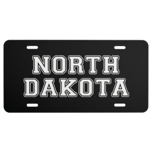 North Dakota License Plate