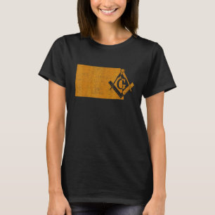 North Dakota Masons Grand Lodge Freemason Father's T-Shirt