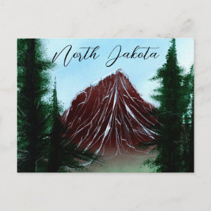 North Dakota Mountain Runoff Postcard