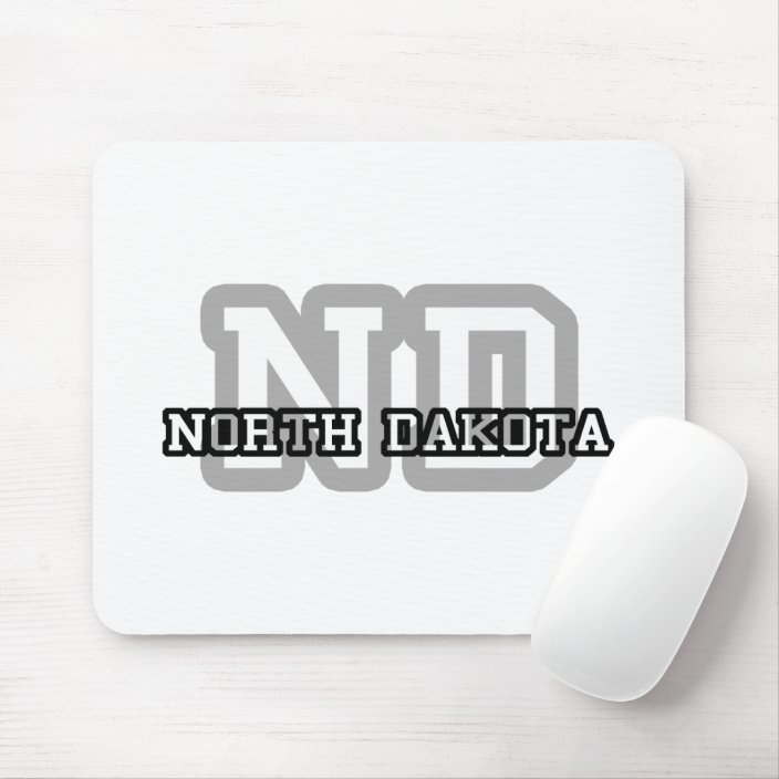 North Dakota Mouse Pad