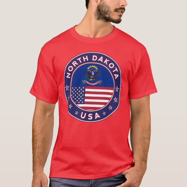North Dakota, North Dakota t-shirt, legging T-Shirt (Front)