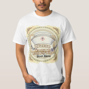 North Dakota Nurse T-Shirt