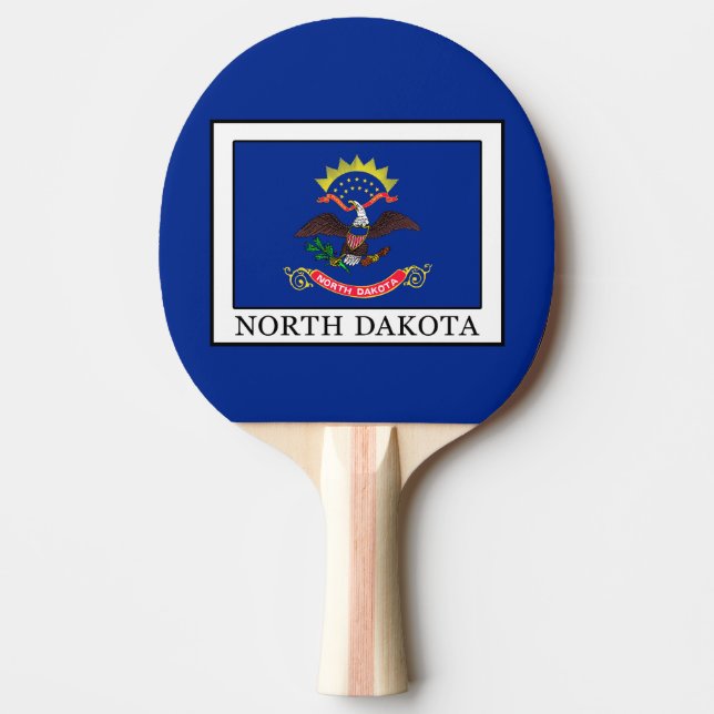 North Dakota Ping Pong Paddle (Front)