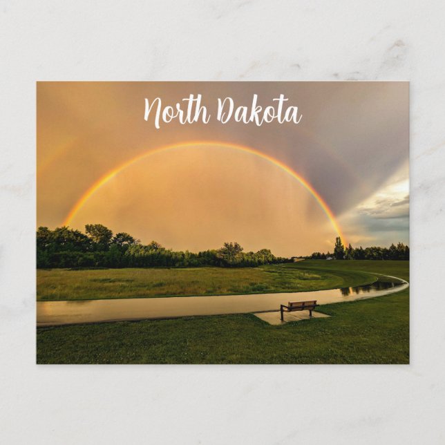 North Dakota Postcard (Front)