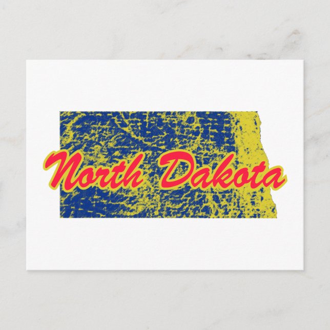 North Dakota Postcard (Front)