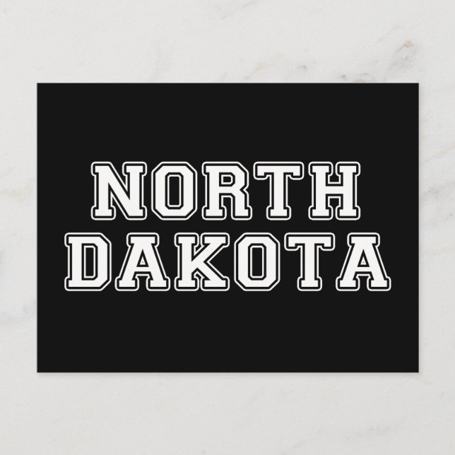 North Dakota Postcard (Front)
