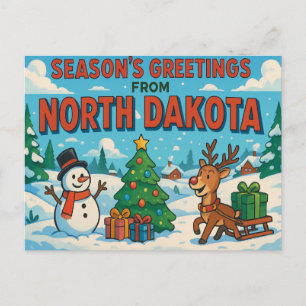 NORTH DAKOTA Postcard