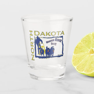 North Dakota Shot Glass