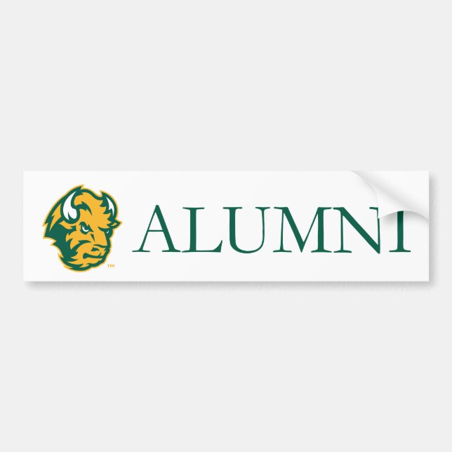 North Dakota State Alumni Bumper Sticker (Front)