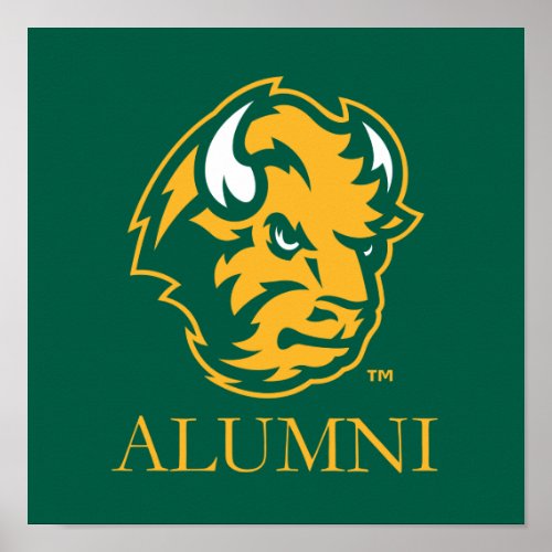 North Dakota State Alumni Poster