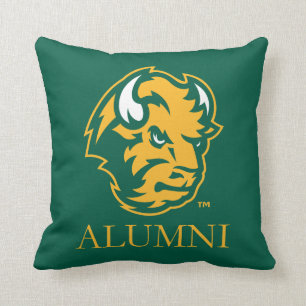 North Dakota State Alumni Throw Pillow