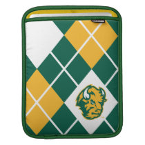 North Dakota State Argyle Pattern iPad Sleeve