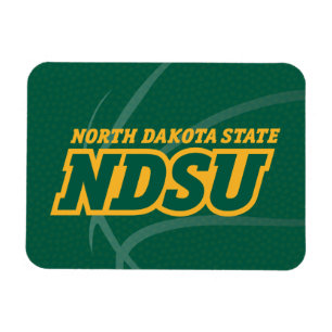 North Dakota State Basketball Magnet