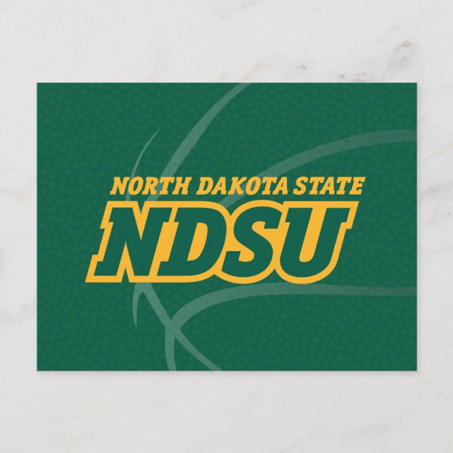 North Dakota State Basketball Postcard (Front)