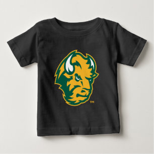 North Dakota State Bison Head Baby T-Shirt
