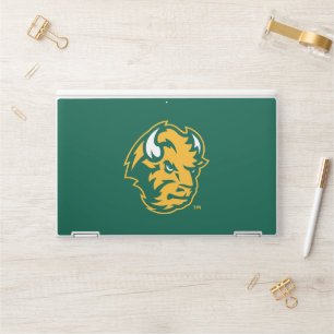 North Dakota State Bison Head HP Laptop Skin